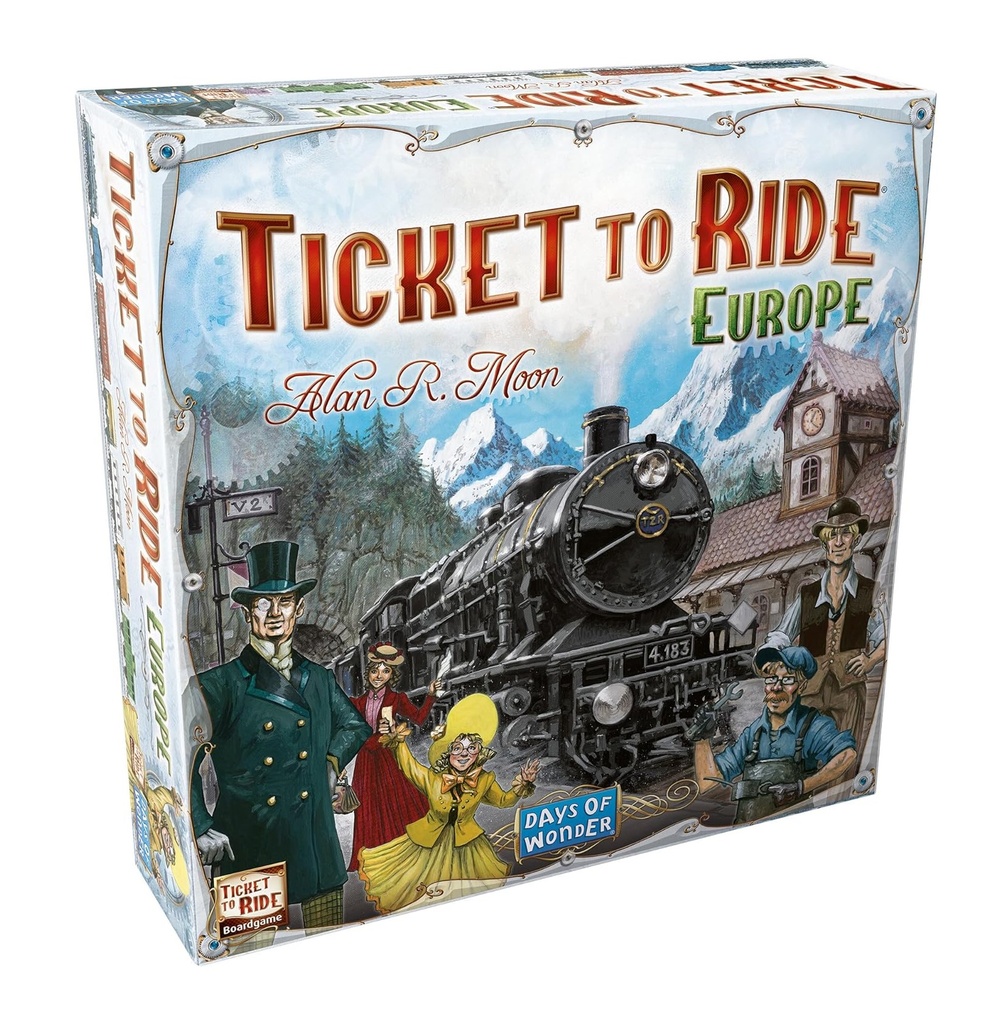 .TICKET TO RIDE: EUROPA (ESPAÑOL)
