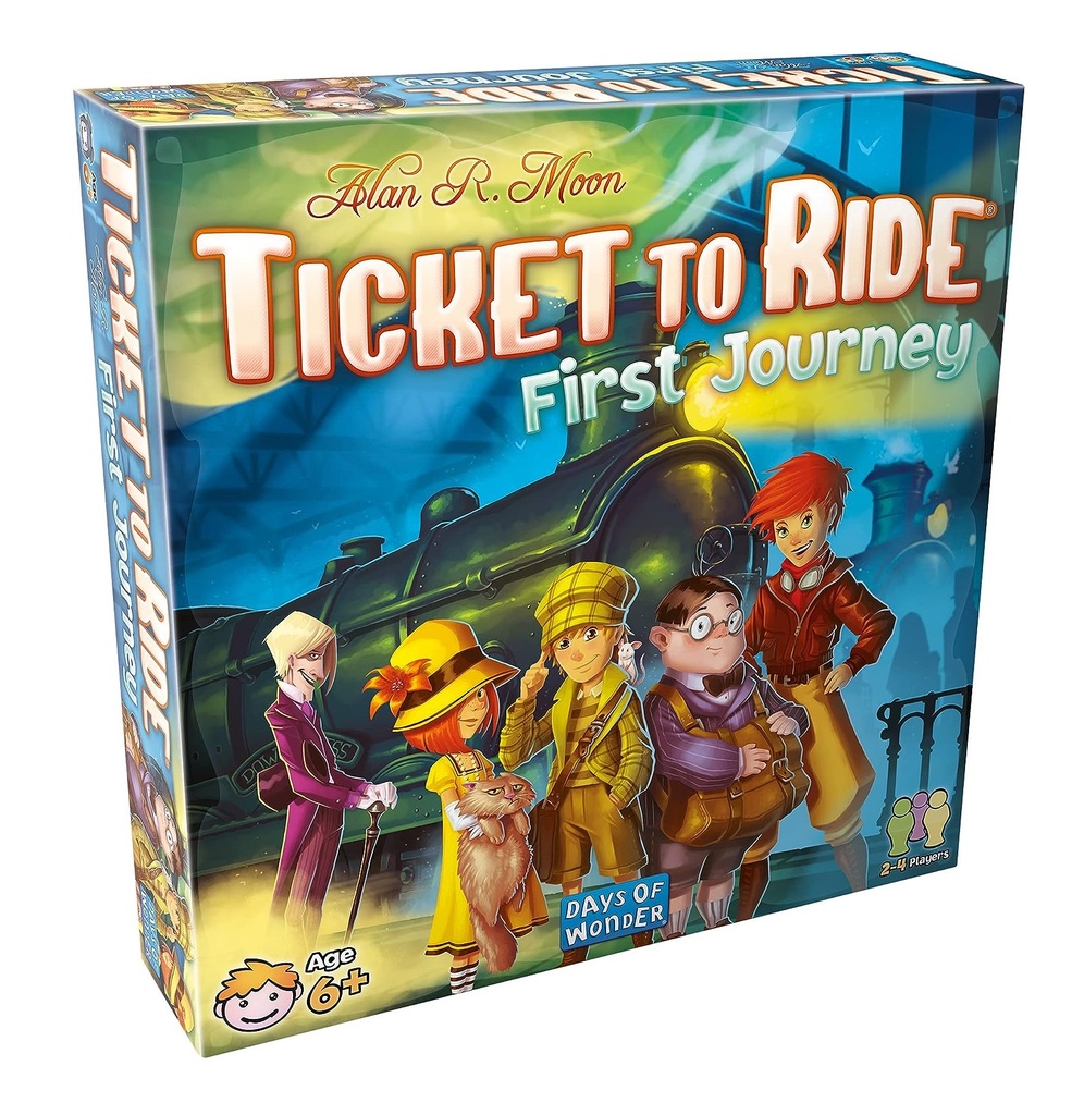 .TICKET TO RIDE: FIRST JOURNEY (INGLES)