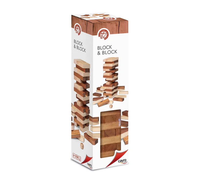 .BLOCK A BLOCK (Jenga)