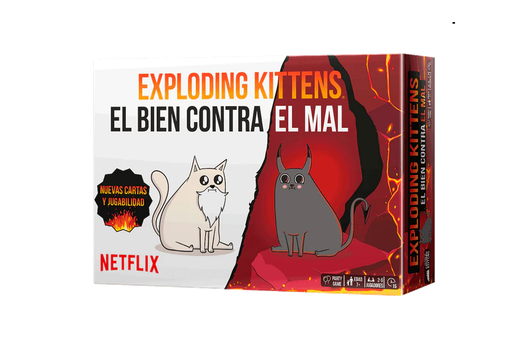 .EXPLODING KITTENS: EL BIEN CONTRA EL MAL (ESPAÑOL)